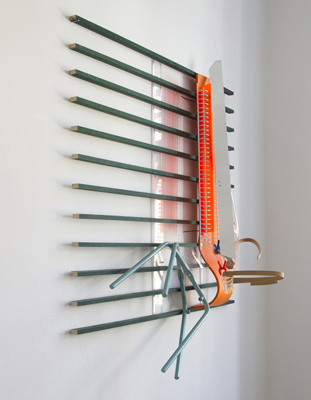 Magnetic Fields 2017, plexiglas / technika własna, 125 x 120 x 15 cm