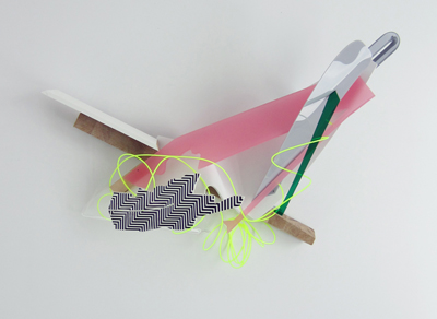 Paradigm shif 2018, plexiglas / technika własna, 86 x 58 x 30 cm